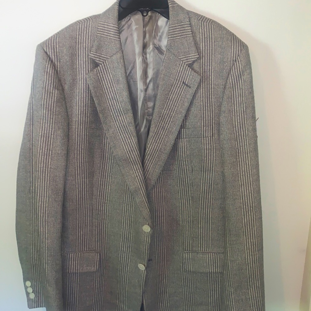 Vintage Burberry Wool Sport Coat